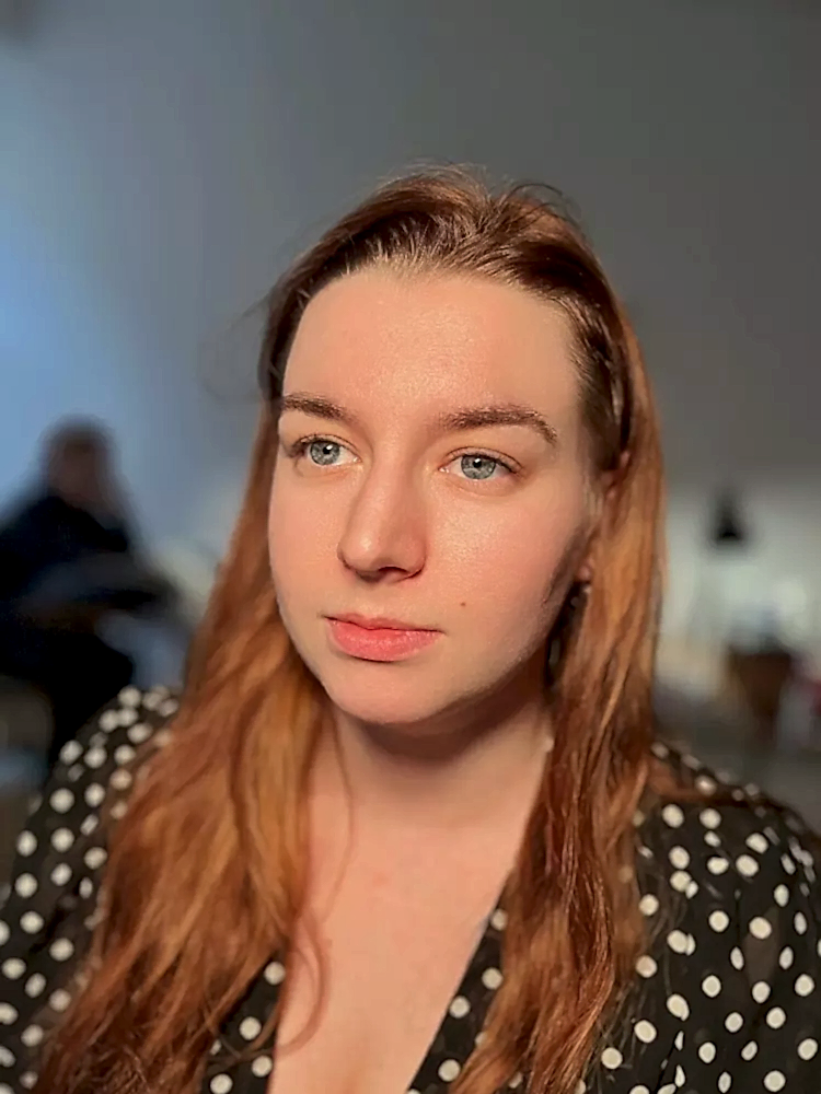 Фото до окрашивания бровей на курсах Mad Nails