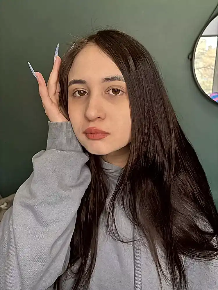 Фото до на курсах по ресницам в школе Mad Nails