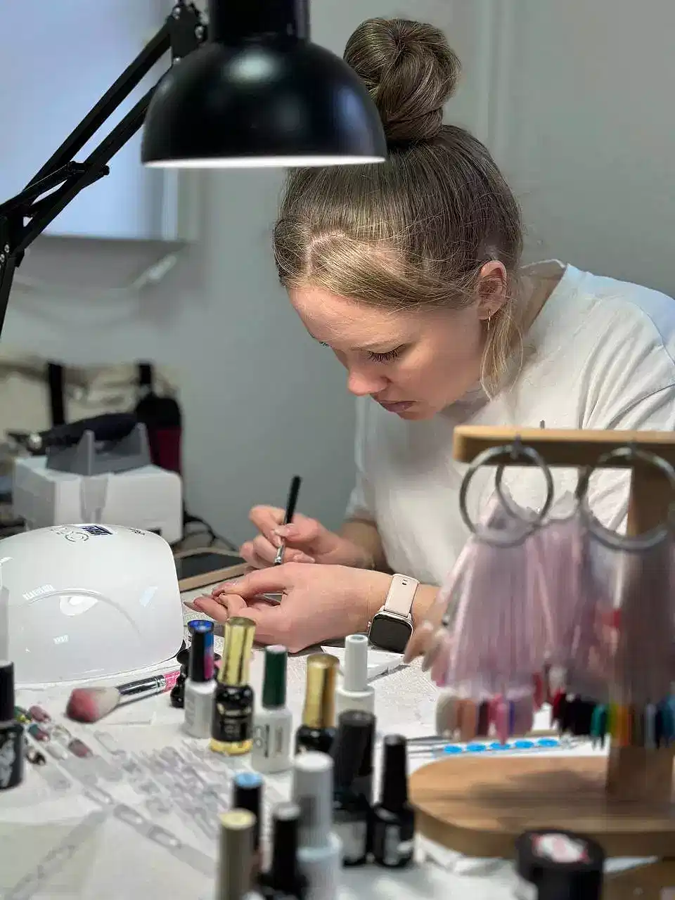 Делаем покрытие в школе Mad Nails